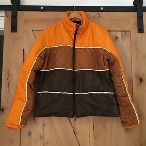 AHEAD USA Retro Colorblock Puffer Jacket Size Medium